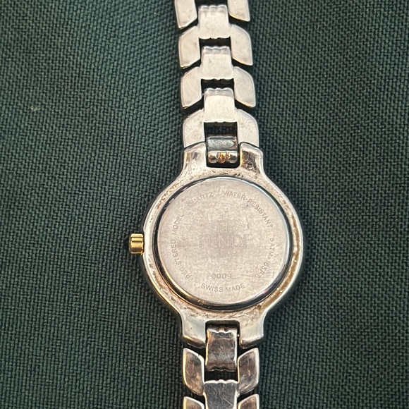 Fendi Women\'s Silver and Gold Watch